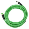 thumbnail image 1 of Suministros industriales, cable Ethernet industrial M12 a RJ45 Cable blindado Ethernet Integración perfecta, 1 of 14