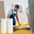 thumbnail image 5 of LEEYNEER Dustproof Film 2 Rolls Plastic Furniture Wrap Transparent Design, 5 of 5