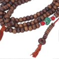 thumbnail image 3 of Buddhist Prayer Beads 108 Beads Yak Bone Ethnic Style Dark Portable Rosary Beads Meditation Yoga Rosary Necklace for Healing, 3 of 3