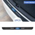 thumbnail image 1 of Para Ford Fibra De Carbono Pegatina De La Puerta Del Coche Protector De Tiras De Umbral De Automóviles Fiesta Lobo Focus Escape Figo Explorer Ranger F-150 Mustang, 1 of 4