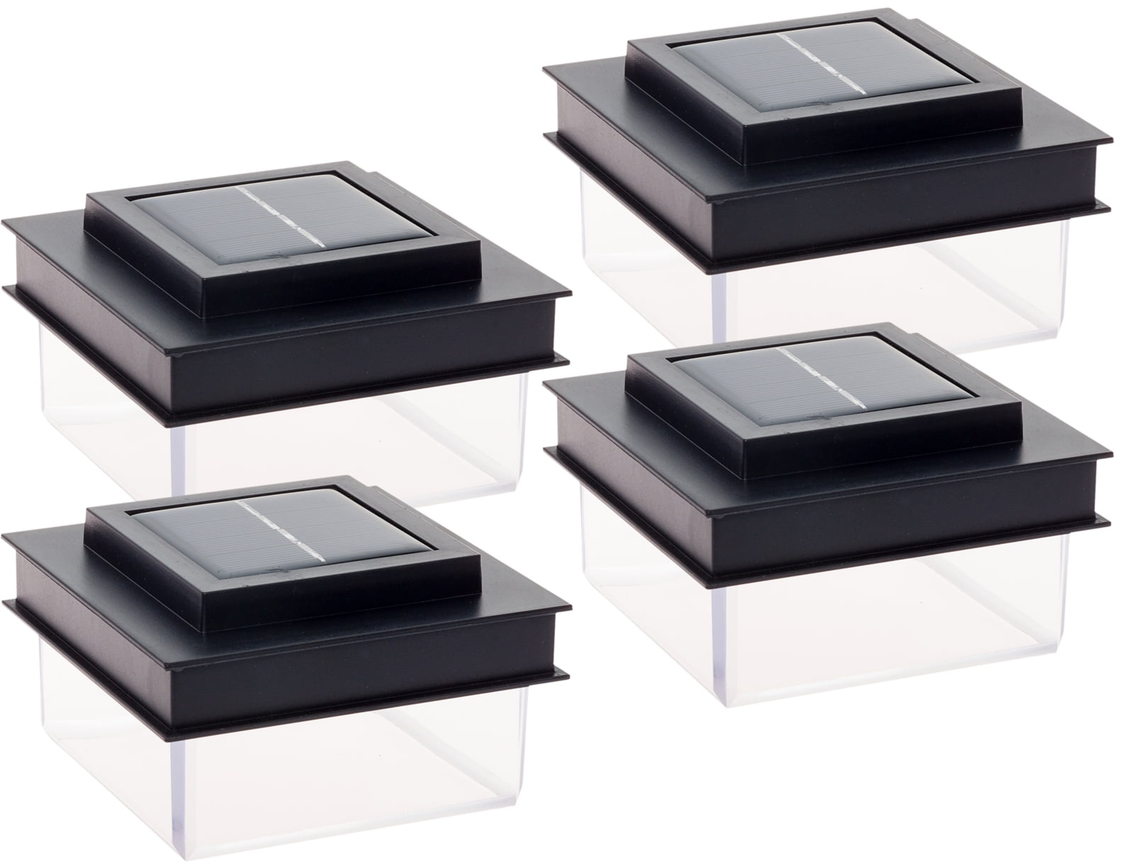 GreenLighting Translucent 12 Lumen LED Solar Powered Post Cap Light For