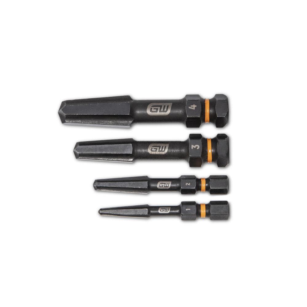 Gearwrench Bolt Biter Screw Extractor Set 4Pc