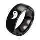 thumbnail image 1 of Fiudx Anillo Yin Yang, Elegante Anillo Giratorio de Acero Inoxidable, Cómodo y Ajustable, Talla 6-13, Diseño Duradero y Resistente a La Decoloración, Regalo de Compromiso para Parejas, Perfecto para, 1 of 6