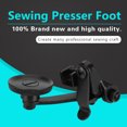 thumbnail image 2 of Roller Foot Plate Feed Sewing Singer Parts Durable Roller Presser Foot,Sewing Machine Accessories, 2 of 9