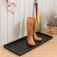 thumbnail image 3 of Natural & Recycled Rubber Boot Tray with Black & Ivory Coir Insert, 3 of 15