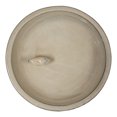 thumbnail image 4 of Esschert Design USA FB423 Ceramic Bird Bath on Pedestal with Bird, White, 4 of 7