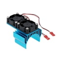 thumbnail image 5 of Disipador de 2 Ventiladores de Carreras 1/10 HSP RC 540/550, Accesorios de Refrigeración de Motor Macarena  disipador de calor del motor, 5 of 5