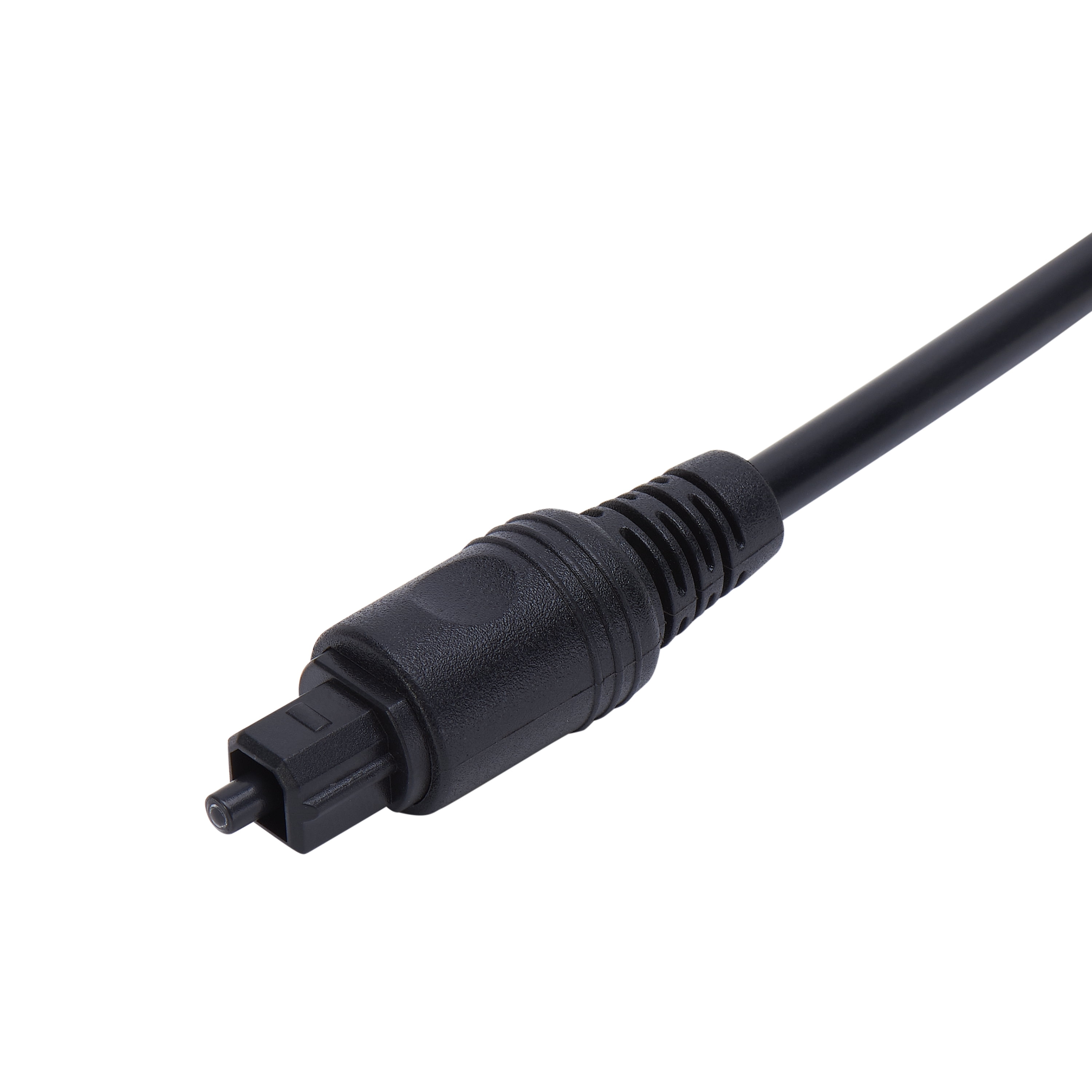 Nippon Labs Black 6 ft. Pro A/V Premium Toslink Digital Optical SPDIF Audio  Cable Male/ Male in Black Color Model PT-6 