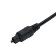 thumbnail image 3 of onn 6' Digital Optical Audio Cable, Black, 3 of 7
