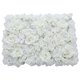 thumbnail image 1 of Qarigey Paneles de plantas de flores artificiales Decoración de boda de pared de fondo Ropa, zapatos y accesorios Miscelánea Blanco, 1 of 1
