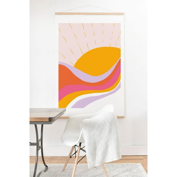 Society6 Laurel Canyon Sunrise by SunshineCanteen Art Print & Hanger