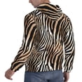 thumbnail image 3 of Hoodies for Men - Realistic Zebra print cool Long Sleeve Comfrt Men'S Fashion Hoodies & Sweatshirts, Sweatshirts for Men Hoodies Pullover Clothing Clothes with Pouch, 3 of 7