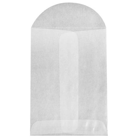 UPC: 0638499380985 | #1 Coin Envelopes (2-1/4 x 3-1/2) – 30lb. Glassine (250 Qty.)