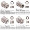 thumbnail image 2 of 4LifetimeLines Brake Line Replacement Tubing Coil Stainless Steel with Connector 1/4 Inch x 25 Feet, 2 of 4