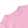 thumbnail image 3 of WRKEKC Toddler Girl Jumpsuit Long Sleeve Solid Color Full Length Snap Button One Piece Outfit for Infants 0-24 Months, 3 of 5