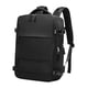 thumbnail image 4 of Mochila de viaje con funda para carrito y bolsillo para artículos húmedos. Mochila para llevar en el portátil. negro, 4 of 9