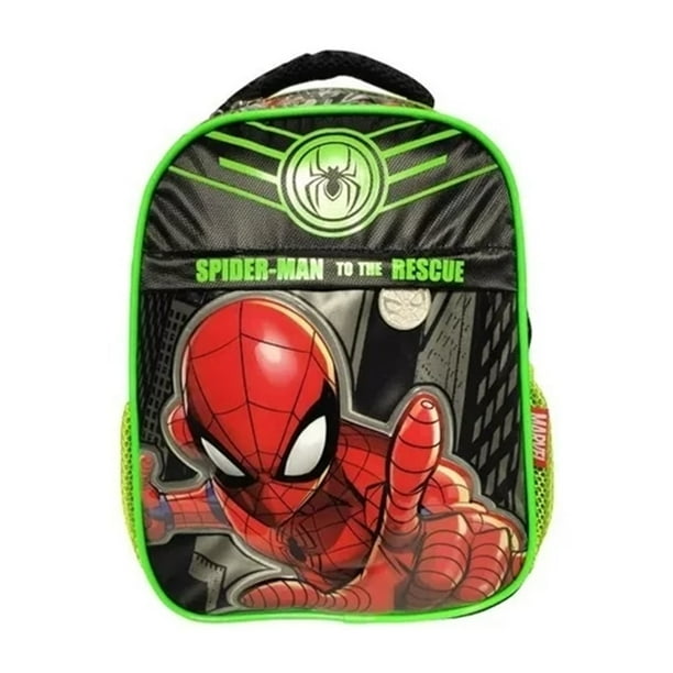 Mochila Pequeña Preescolar Ruz Marvel Spiderman Hombre Araña 174520 Coleccion Rescue