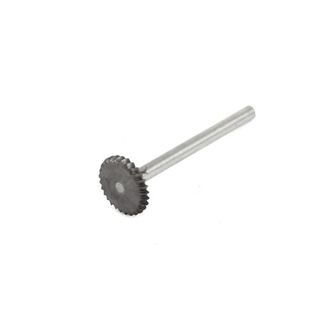 3mm Shank 12x2mm Wheel Tungsten Steel Carbide Rotary File Cutter Tool