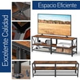 thumbnail image 4 of Mueble para TV Bluelander, Estante Organizador de 3 Niveles, Moderno, Ideal para Pantallas de 60 pulgadas, Café, 4 of 6