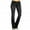 Black, variant on XZNGL Jeans for Womens Jeans High Waisted Jeans Women Mid Waisted Denim Jeans Embroidery Stretch Button Flare Pants Jeans