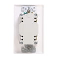 thumbnail image 3 of EATON Wiring GFCI Self-Test 20A -125V Blank Face Receptacle with Standard Size Wallplate, White, 3 of 5