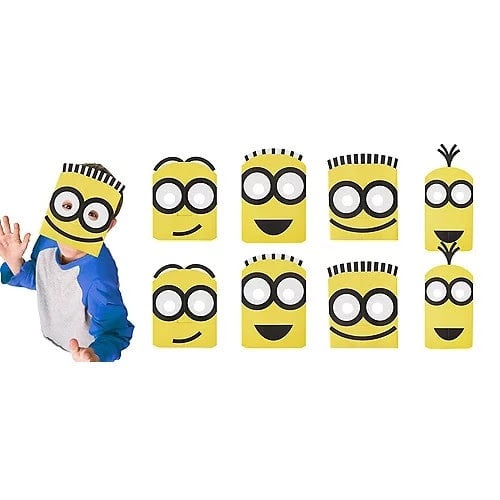 Gods tvetydigheden Beskrive Minions Masks 8ct - Walmart.com