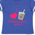 thumbnail image 4 of Inktastic I Love Chocolate Milk Boys or Girls Toddler T-Shirt, 4 of 5