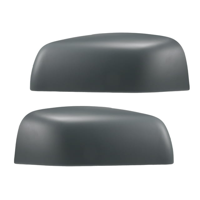 Unique Bargains Pair Car Rear View Mirror Cover Cap Replacement Gray for Land Rover Range Rover Sport Discovery
