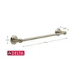 thumbnail image 3 of Liberty Hardware 228212 18 in. Porter Towel Bar, Brushed Nickel, 3 of 5