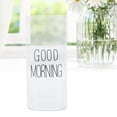 thumbnail image 3 of Glass Tea Cups, Clear Mugs Transparent Fashionable Square  for Kitchen for Family Member Black Label 400ml, 3 of 8