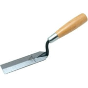Marshalltown 56 Margin Trowel, 6 in L Blade, 2 in W Blade, HCS Blade, Wood Handle