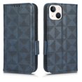 thumbnail image 5 of K-Lion for iPhone 14 6.1 Inch Flip Wallet Cover Case, Premium PU Leather Soft TPU Built-in Magnet Closure Card Slots Holder Raised Frame Full Protection Shockproof Case with Wrist Strap,Blue, 5 of 6