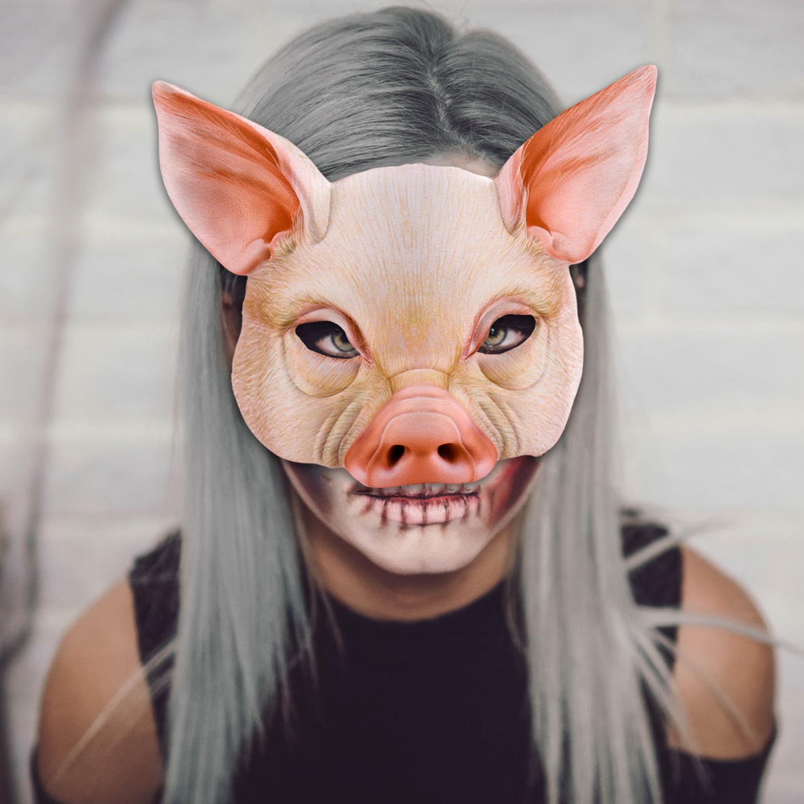Máscara de cerdo de látex para Halloween JAMW | en línea