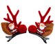 thumbnail image 1 of Horquilla de Navidad - Lindo accesorio para el cabello de la oreja de asta de reno Tocado Horquilla de fiesta de Navidad, 1 of 5