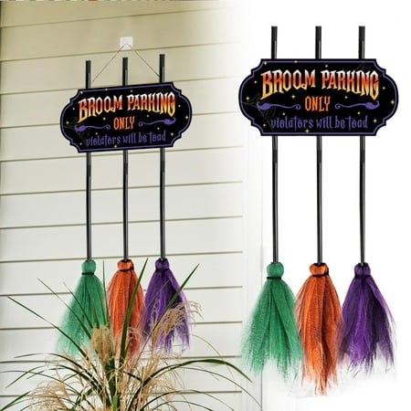 

Decorations Decorations Stop Sign With 3 Wooden Witch Cute Decorations For Front Porch Wall Home