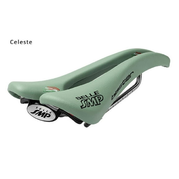Selle SMP Blaster Pro Saddle - Celeste Bianchi Green / Steel Rails