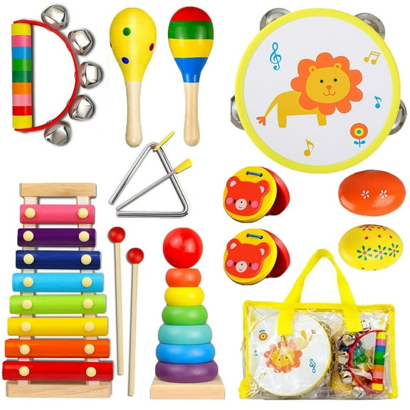 LINXUXIE Musical Instrument for Toddlers, Musical Toys for Kids,  Educational Birthday Gift for 3 4 5 6 7 8 Year Old