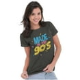 thumbnail image 4 of Made In The Nineties Throwback 90s Womens Slim Fit Graphic Tee Brisco Brands S, 4 of 4