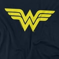 thumbnail image 2 of DC Wonder Woman Logo Women's T Shirt, Navy, Medium, 2 of 6