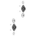 thumbnail image 1 of Par de Bases De Amortiguadores 325is 1987 A 1995 Bmw Tra Strut-Mate MONROE  ., 1 of 4