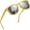 Yellow / Silver, variant on Grinderpunch Womens Polarized Sunglasses UV400 Protection Classic Retro Driving Sun Glasses Trendy Fashion Shades (Purple)