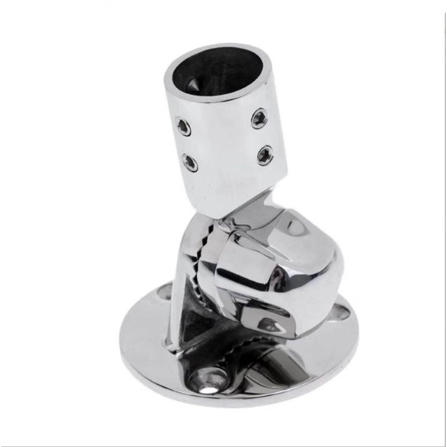 Base de antena marina de 7/8 pulgadas (22 mm) base de antena ajustable de acero inoxidable 316