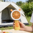 thumbnail image 7 of HOZVOMI Handheld Mini Fan, Portable USB Rechargeable Fan, Lightweight Fan for Outdoor Travel Hiking Camping Commuting, 7 of 7