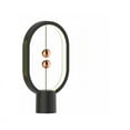 thumbnail image 1 of Lámpara con interruptor de bola magnética única, iluminación ambiental para decoración de oficina en casa, artesanía exquisita, lámpara de equilibrio con interruptor de aire de medio suministro de, 1 of 5