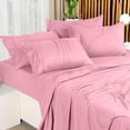 thumbnail image 4 of King Bed Sheet Set Piece Bedding Soft Brushed Microfiber Fabric Shrinkage & Fade Easy Care (), 4 of 7