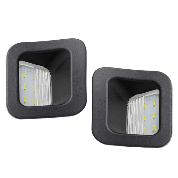 RUXIFEY LED License Plate Light Tag Lights Compatible with 2003 to 2018 Dodge Ram 1500 2500 3500, 6000K White