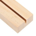 thumbnail image 3 of FRCOLOR 30pcs Wood Place Card Holders Table Number Stands Business Card Holders Photo Holders for Table Menu Display Base, 3 of 8