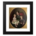 thumbnail image 2 of Louis Asher 15x17 Black Modern Framed Museum Art Print Titled - Mrs. Fehling with Her Children (ca 1867), 2 of 5