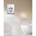 thumbnail image 6 of Funny Bathroom Wall Art Decor, Black and White Sloth Bathroom Decor, Waterproof Wood Framed Canvas Wall Art Read newspapers Animals Abstract Prints, 12x16in High-end Pictures for Bedroom Kids Room, 6 of 6