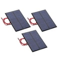 thumbnail image 2 of Panel solar de epoxi Nikou 3 piezas 5 V 200 mA 100 x 70, 2 of 9